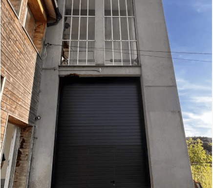Porte sectionnelle industrielle